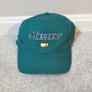 Masters‎ 2019 Golf Tournament Hat Ahead USA Green Tech Performance Cap UPF 30+